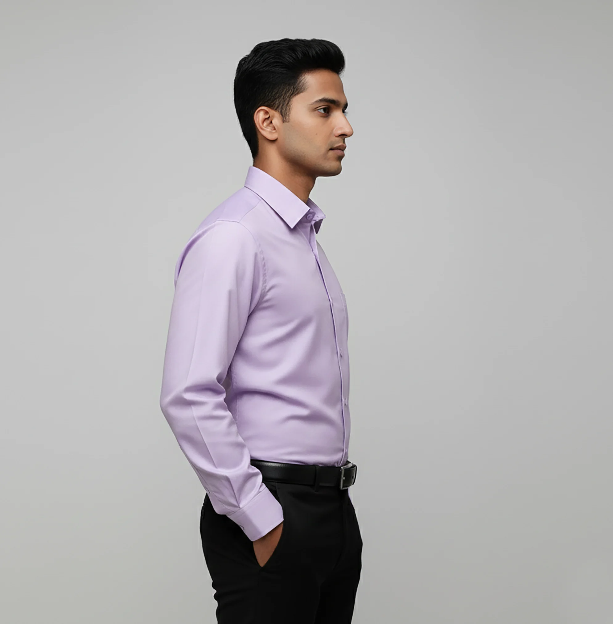 Formal Shirt Purple 3