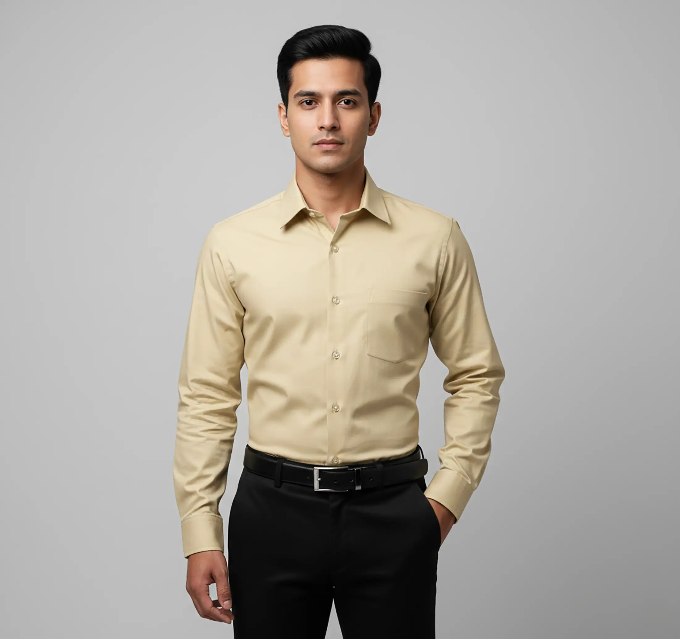 Shirt Light Yellow 1