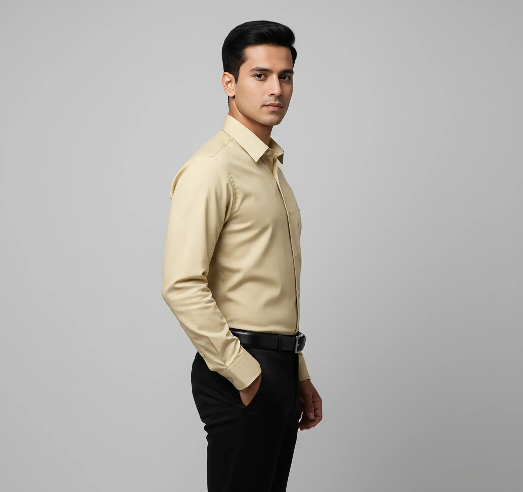 Shirt Light Yellow 2