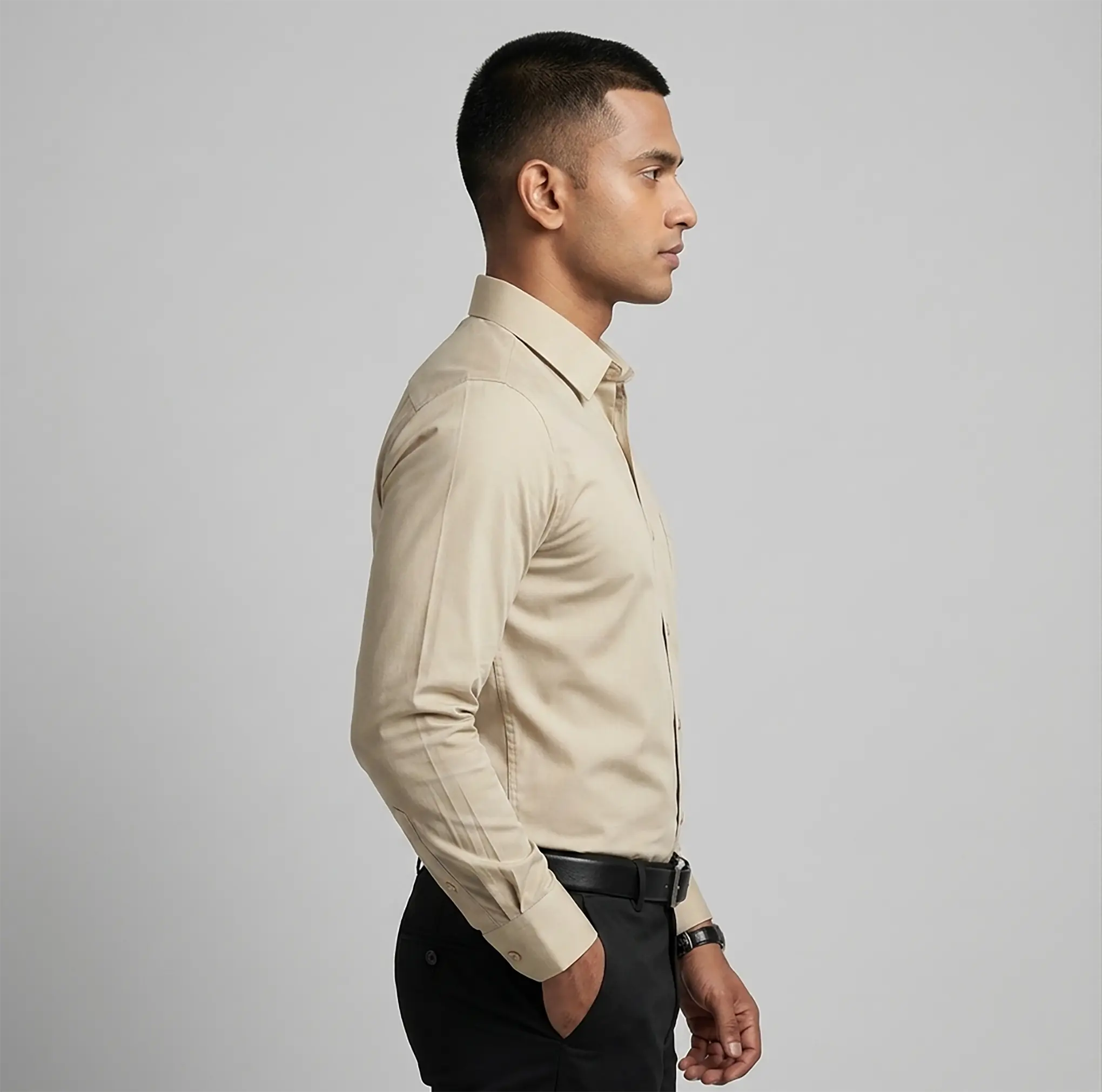 Formal Shirt cream 1